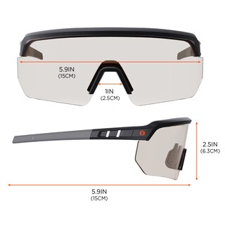 Foto 6 | Gafas De Seguridad Ergodyne Skullerz Aegir Ansi Z87.1+ Uv400 - Venta Internacional.