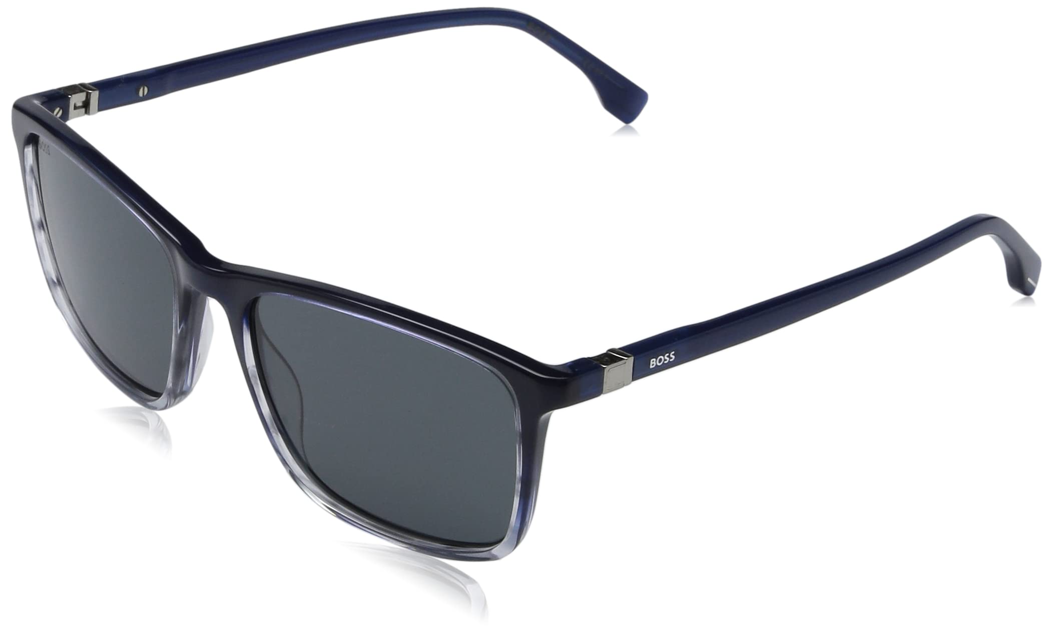 Foto 2 pulgar | Lentes de Sol Hugo Boss 1434/s Blue Horn Gris para Hombre - Venta Internacional