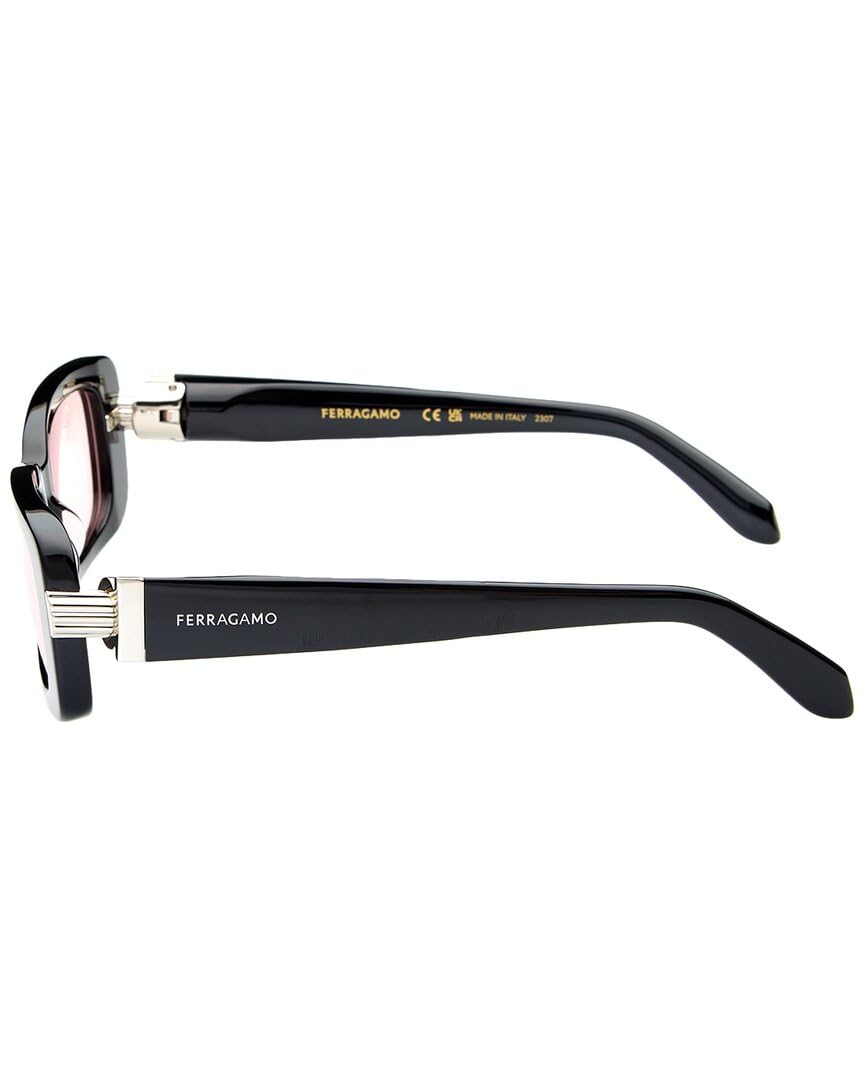 Foto 2 | Gafas De Sol Ferragamo Sf 1105 S 005 Negro Rosa - Venta Internacional.