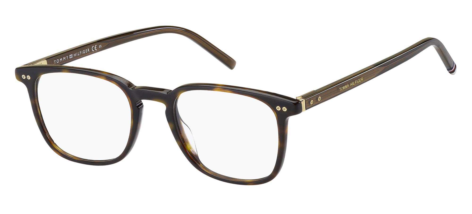 Foto 2 pulgar | Montura De Gafas Tommy Hilfiger Th 1814 Dark Havana Para Hombre - Venta Internacional.