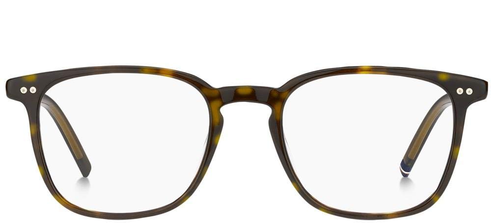 Foto 3 pulgar | Montura De Gafas Tommy Hilfiger Th 1814 Dark Havana Para Hombre - Venta Internacional.