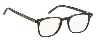Foto 3 | Montura De Gafas Tommy Hilfiger Th 1814 Dark Havana Para Hombre - Venta Internacional.