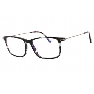 Foto 1 | Anteojos Tom Ford Ft 5758 -b 055, Color Verde Azulado Oscuro Brillante, Color Habana - Venta Internacional.
