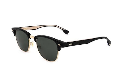 Foto 1 | Gafas De Sol Hugo Boss Browline B1381s Gold/black Para Hombre - Venta Internacional.