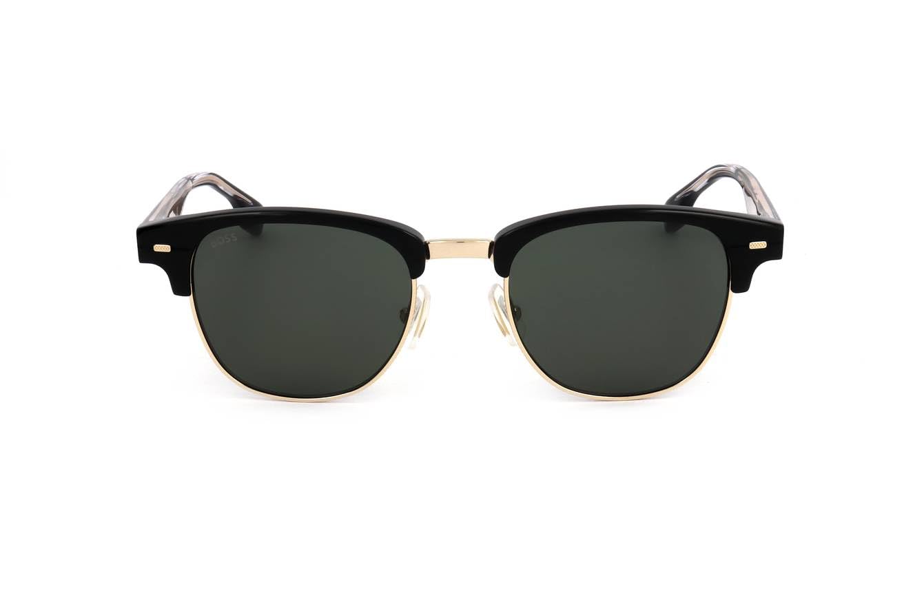 Foto 3 pulgar | Gafas De Sol Hugo Boss Browline B1381s Gold/black Para Hombre - Venta Internacional.