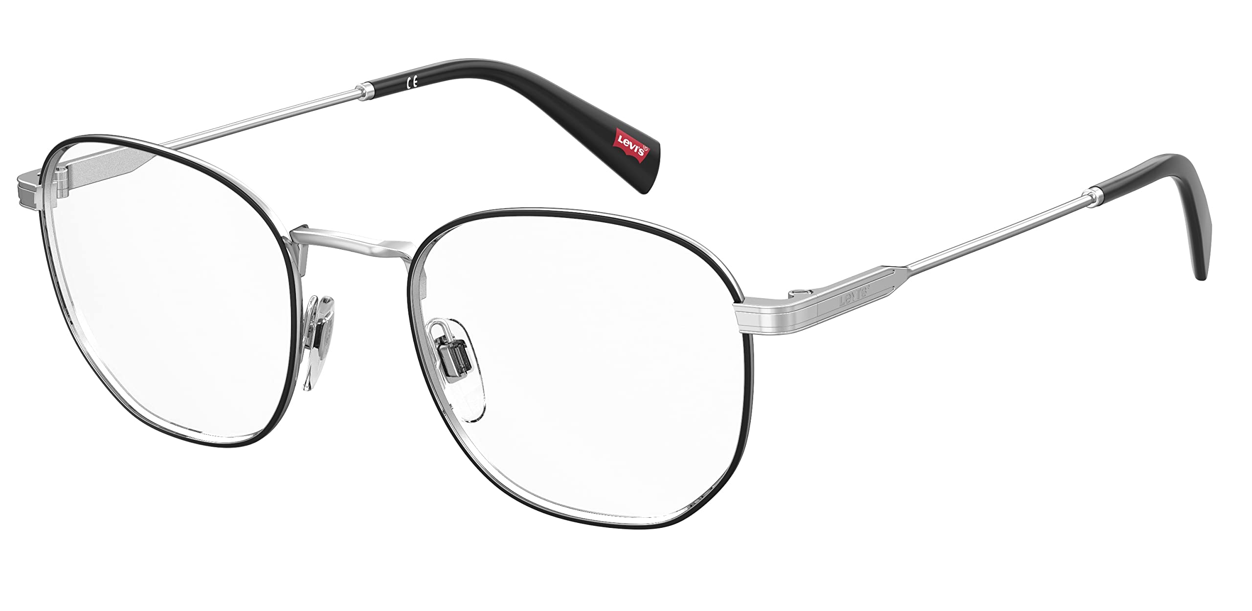 Foto 3 pulgar | Monturas Para Gafas Graduadas Levi's, Unisex, Palladium 50 - Venta Internacional.