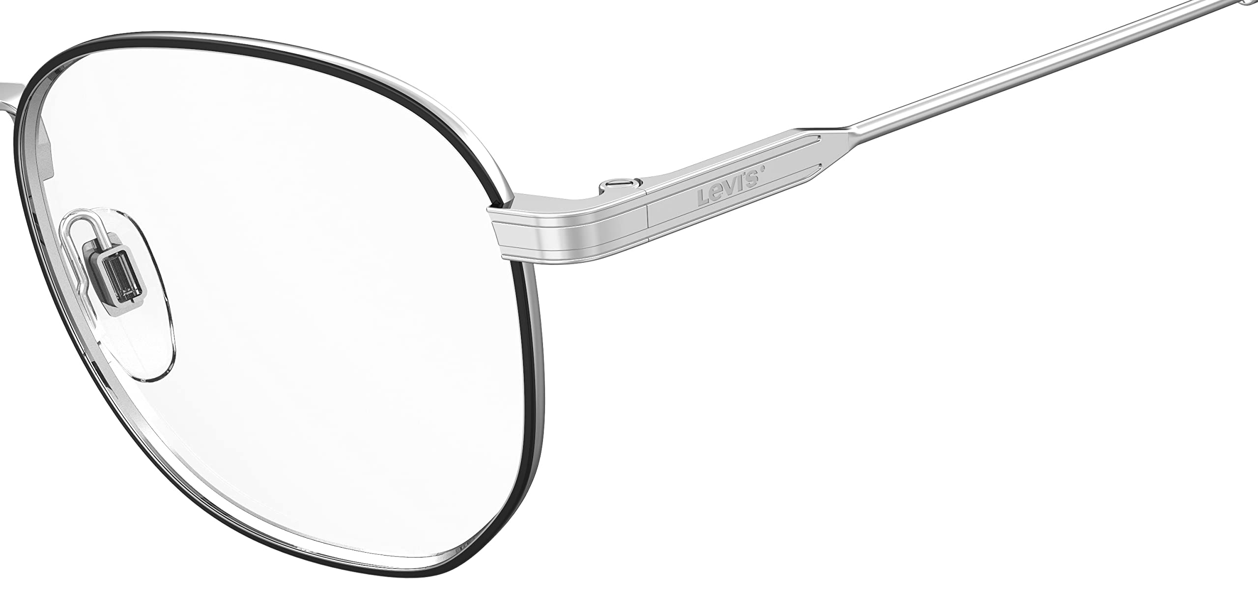 Foto 5 pulgar | Monturas Para Gafas Graduadas Levi's, Unisex, Palladium 50 - Venta Internacional.