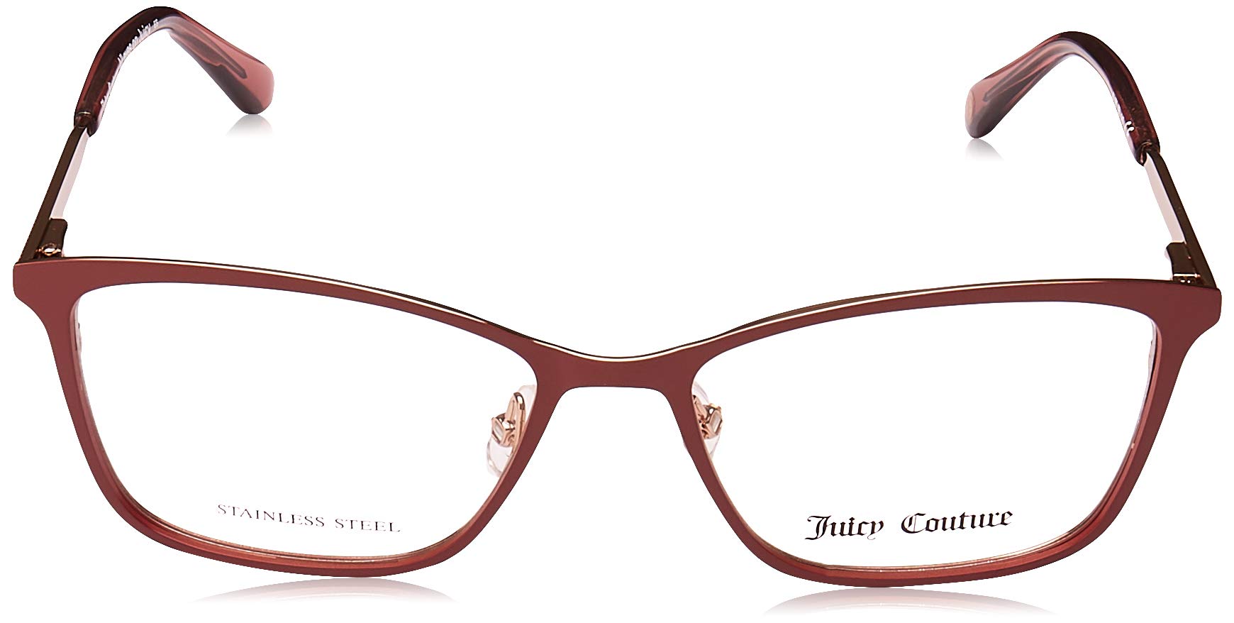 Foto 2 | Anteojos Juicy Couture 190 07bl, Color Burdeos Mate Con Lente De Demostración - Venta Internacional.