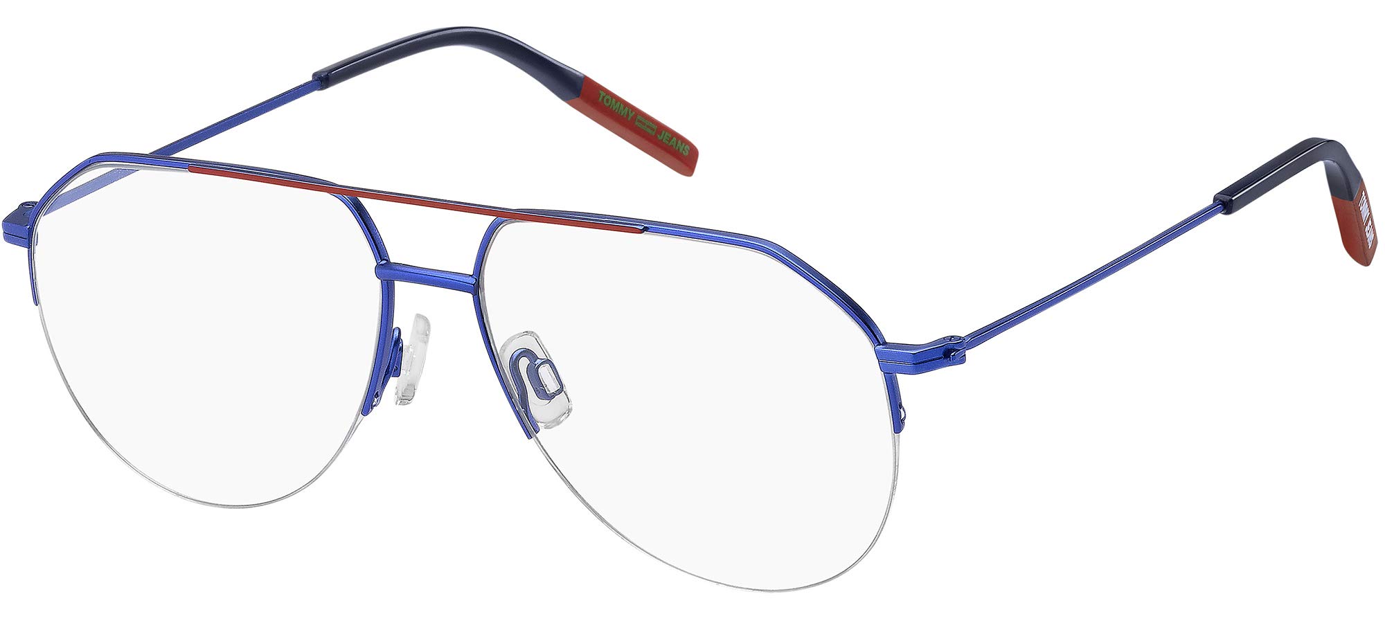 Foto 2 pulgar | Montura De Gafas Tommy Jeans Tj 0013 Azul Mate Unisex - Venta Internacional.