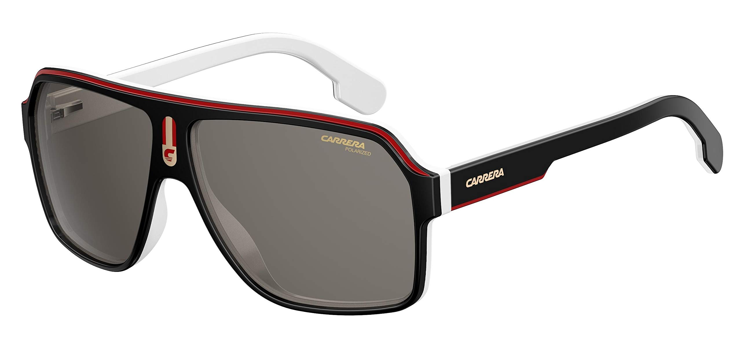 Foto 1 | Gafas De Sol Carrera Ca1001/s Polarizadas Para Hombre Negro Y Blanco - Venta Internacional.