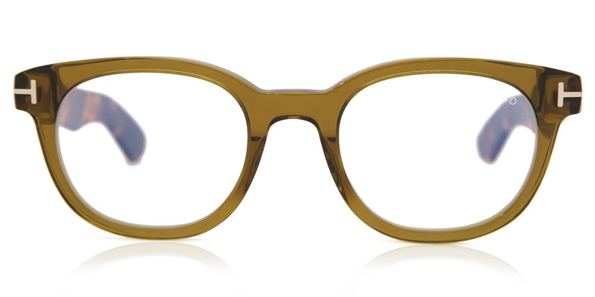Foto 2 pulgar | Gafas Graduadas Tom Ford Ft 5807-b 096 Shiny Transp. Olive Men - Venta Internacional.