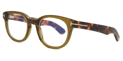 Foto 2 | Gafas Graduadas Tom Ford Ft 5807-b 096 Shiny Transp. Olive Men - Venta Internacional.