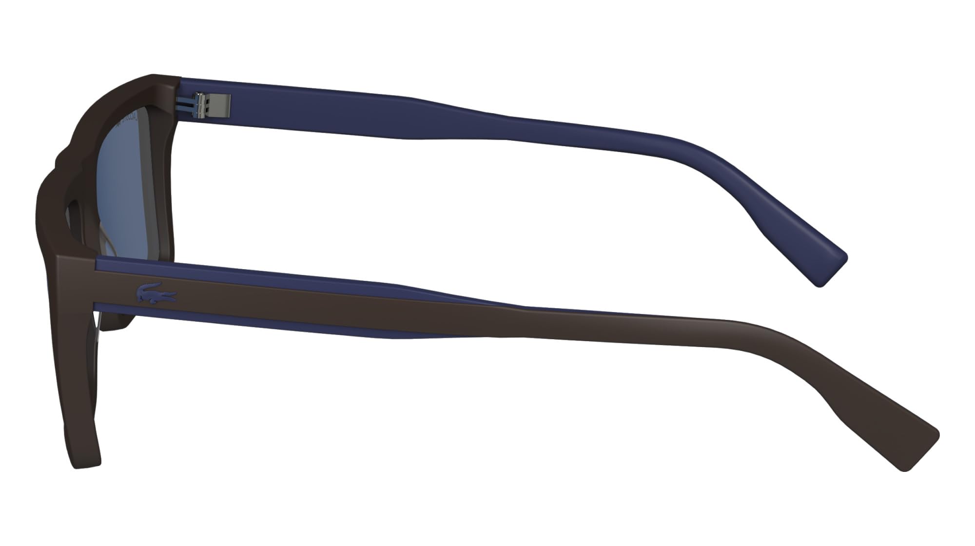 Foto 4 pulgar | Gafas De Sol Lacoste L6009s Azules Rectangulares Para Hombre - Venta Internacional.