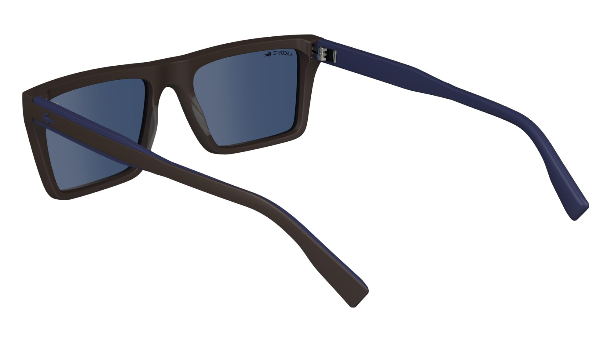 Foto 5 pulgar | Gafas De Sol Lacoste L6009s Azules Rectangulares Para Hombre - Venta Internacional.