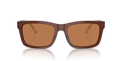 Foto 1 | Gafas De Sol Emporio Armani Ea4224f Low Bridge Fit Brown 58 Mm - Venta Internacional.