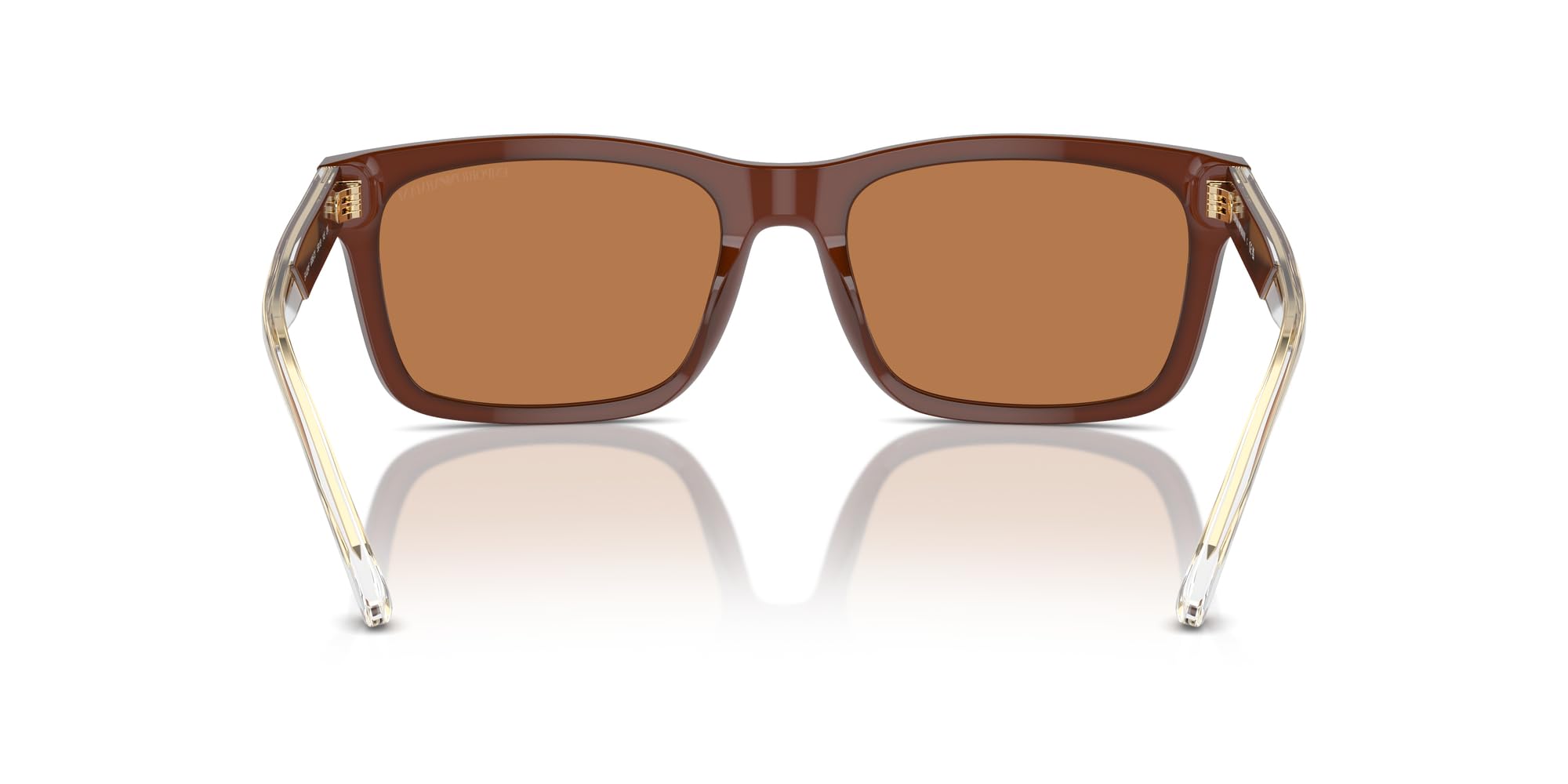 Foto 4 | Gafas De Sol Emporio Armani Ea4224f Low Bridge Fit Brown 58 Mm - Venta Internacional.