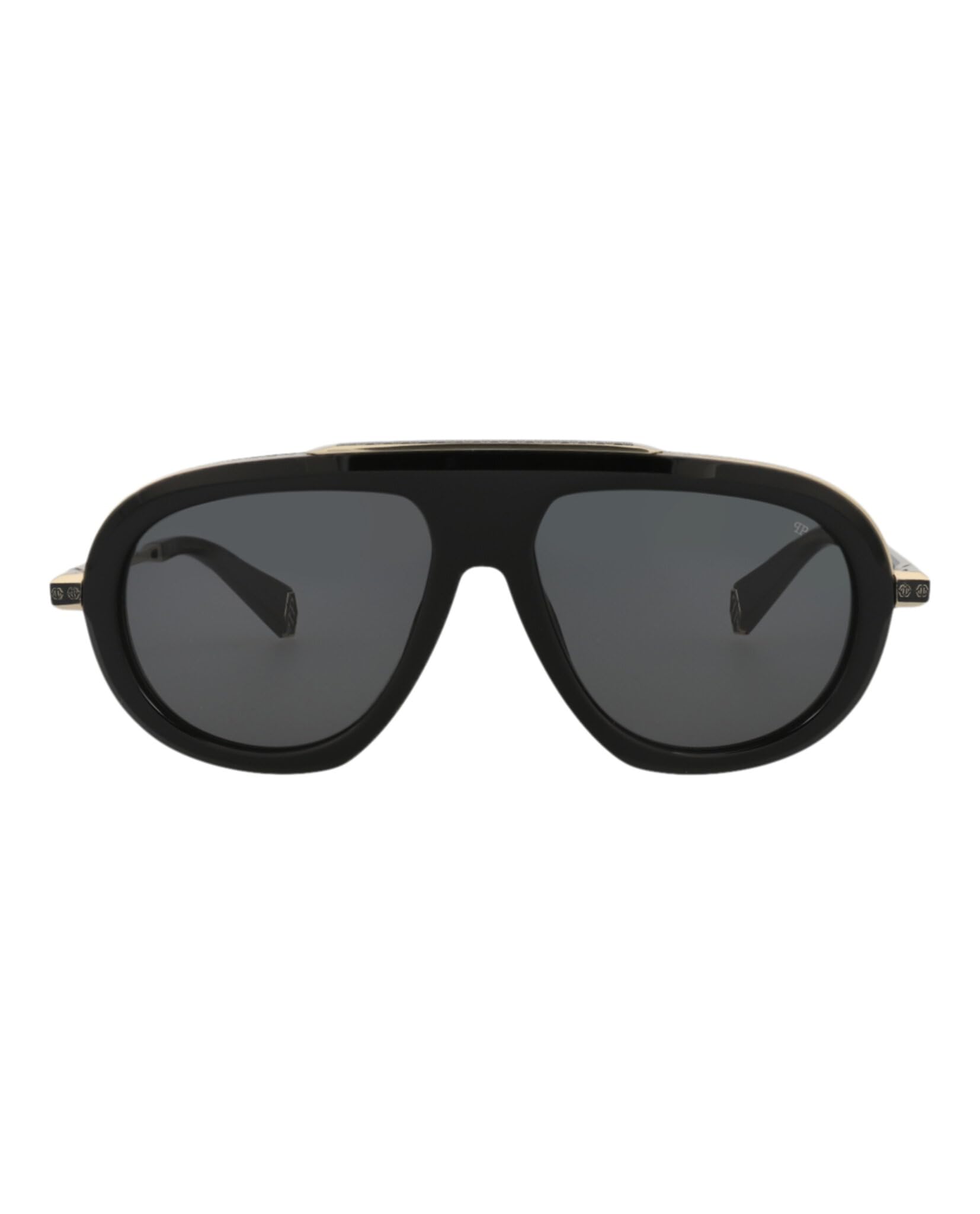 Foto 2 pulgar | Gafas De Sol Philipp Plein Spp 151 M 0700 Negras Para Hombre - Venta Internacional.