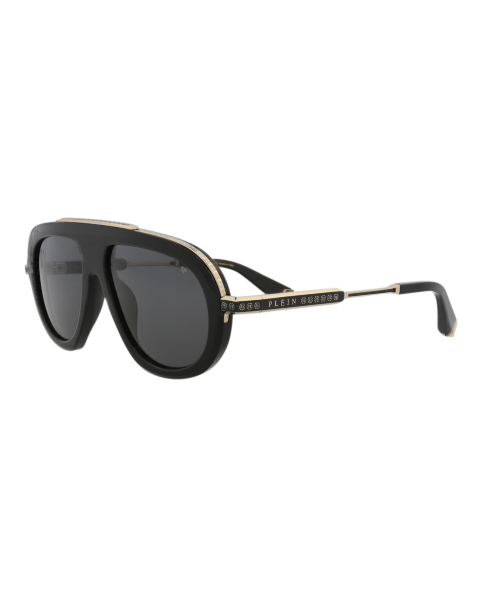 Foto 3 pulgar | Gafas De Sol Philipp Plein Spp 151 M 0700 Negras Para Hombre - Venta Internacional.