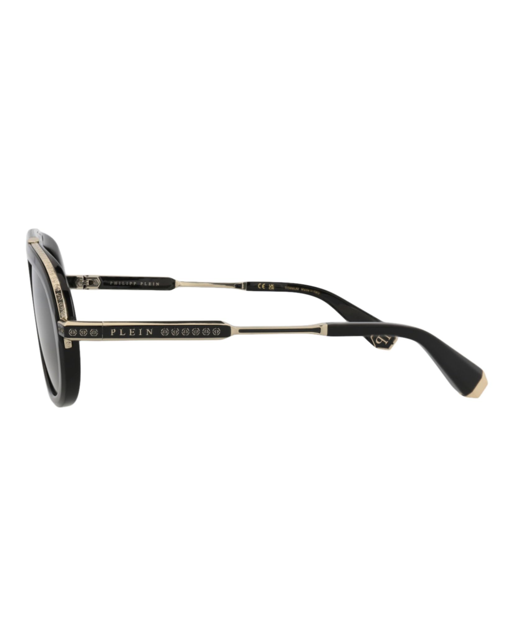Foto 4 pulgar | Gafas De Sol Philipp Plein Spp 151 M 0700 Negras Para Hombre - Venta Internacional.