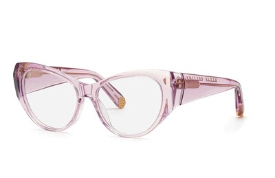 Foto 1 | Gafas De Sol Philipp Plein Vpp 101 Shiny Transp.pink Para Mujer - Venta Internacional.