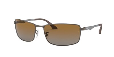 Foto 2 | Lente De Sol Ray-ban 0rb3498 Rectangular Polarizado