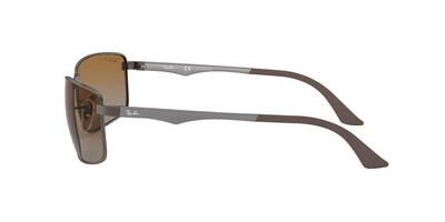 Foto 4 | Lente De Sol Ray-ban 0rb3498 Rectangular Polarizado