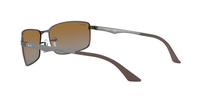 Foto 5 | Lente De Sol Ray-ban 0rb3498 Rectangular Polarizado