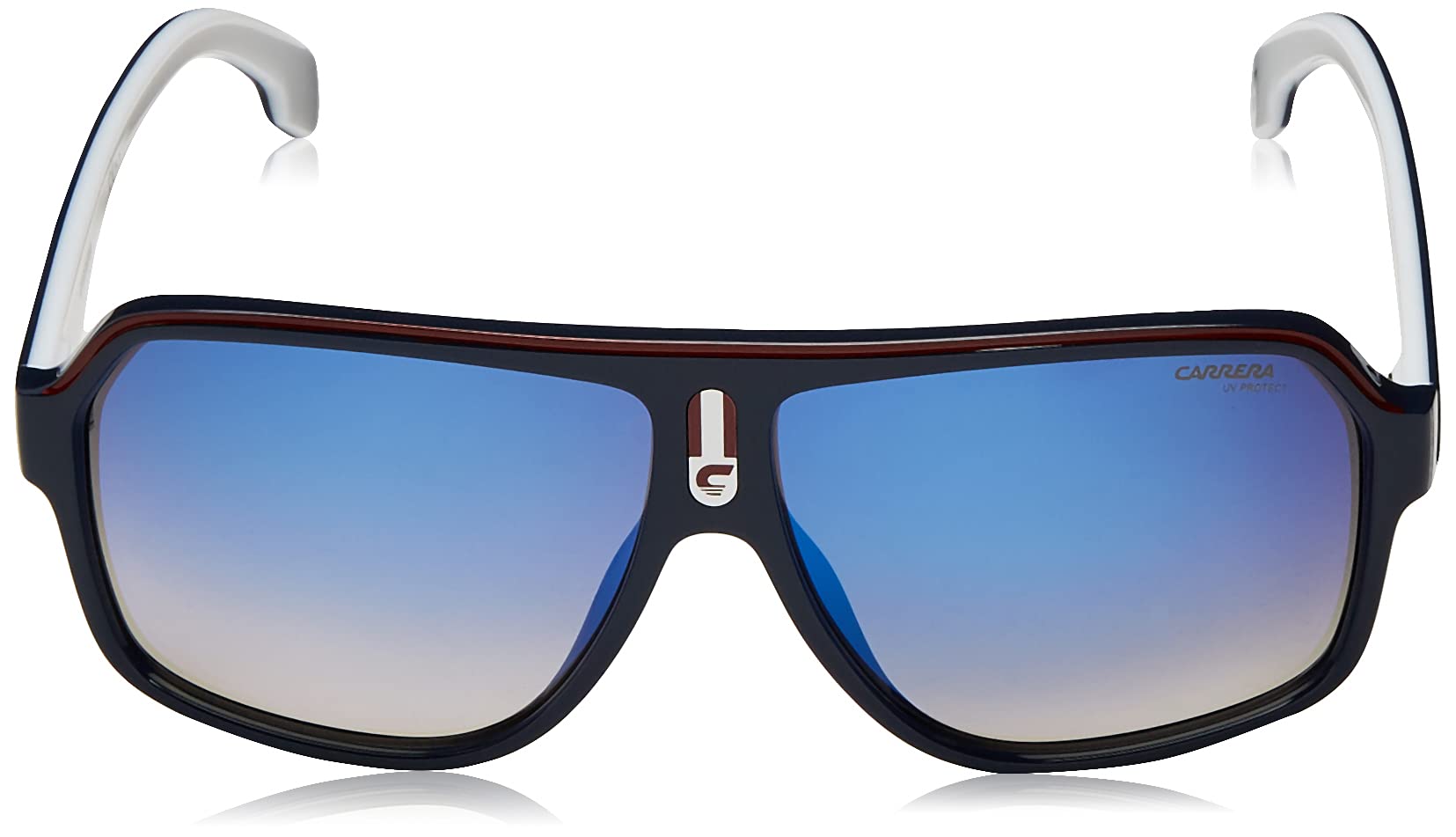 Foto 3 pulgar | Gafas De Sol Carrera Ca1001/s Con Montura Azul Y Lente Unisex De 62 Mm - Venta Internacional.