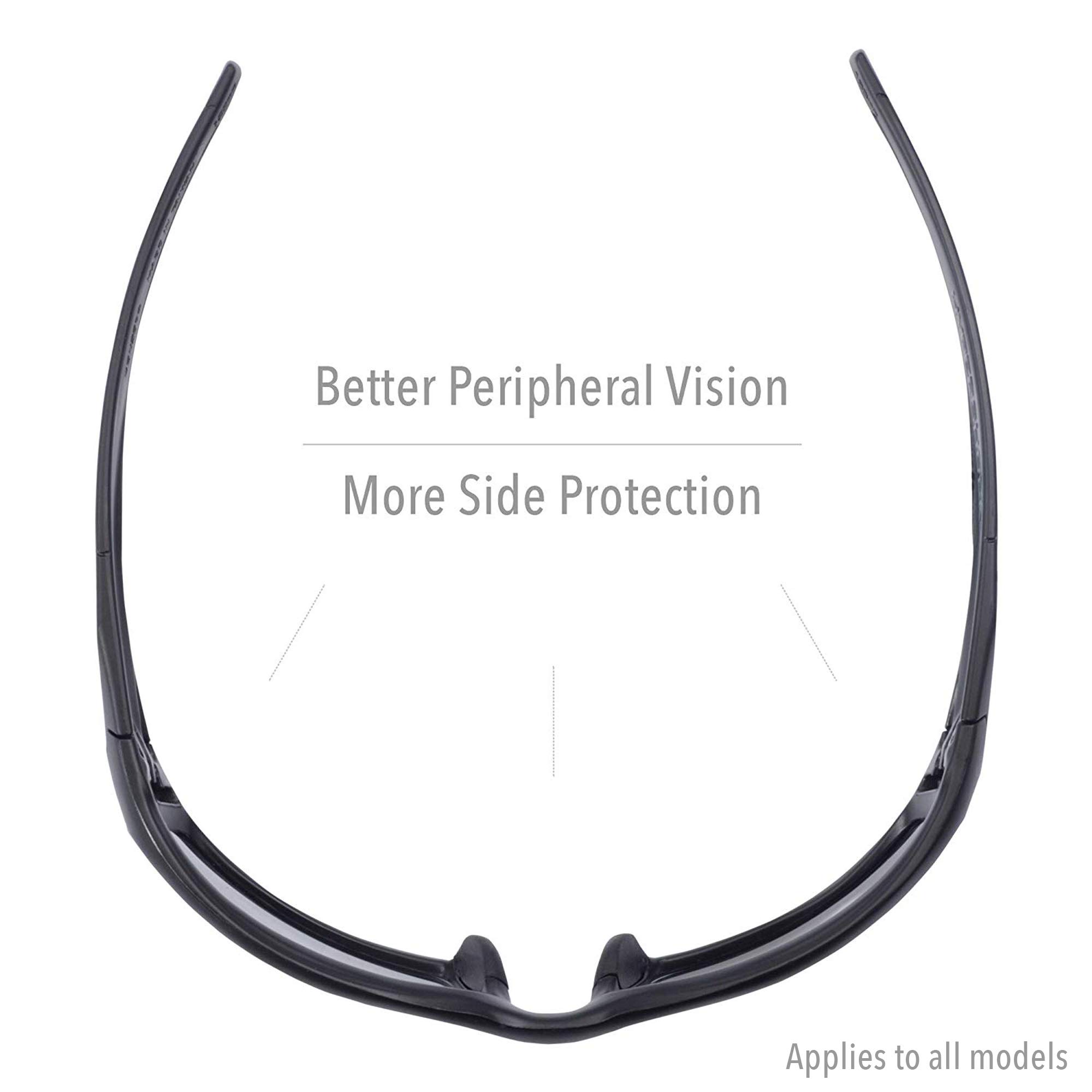 Foto 3 | Gafas De Seguridad Honeywell Hypershock S2960xp Brown Frame - Venta Internacional.
