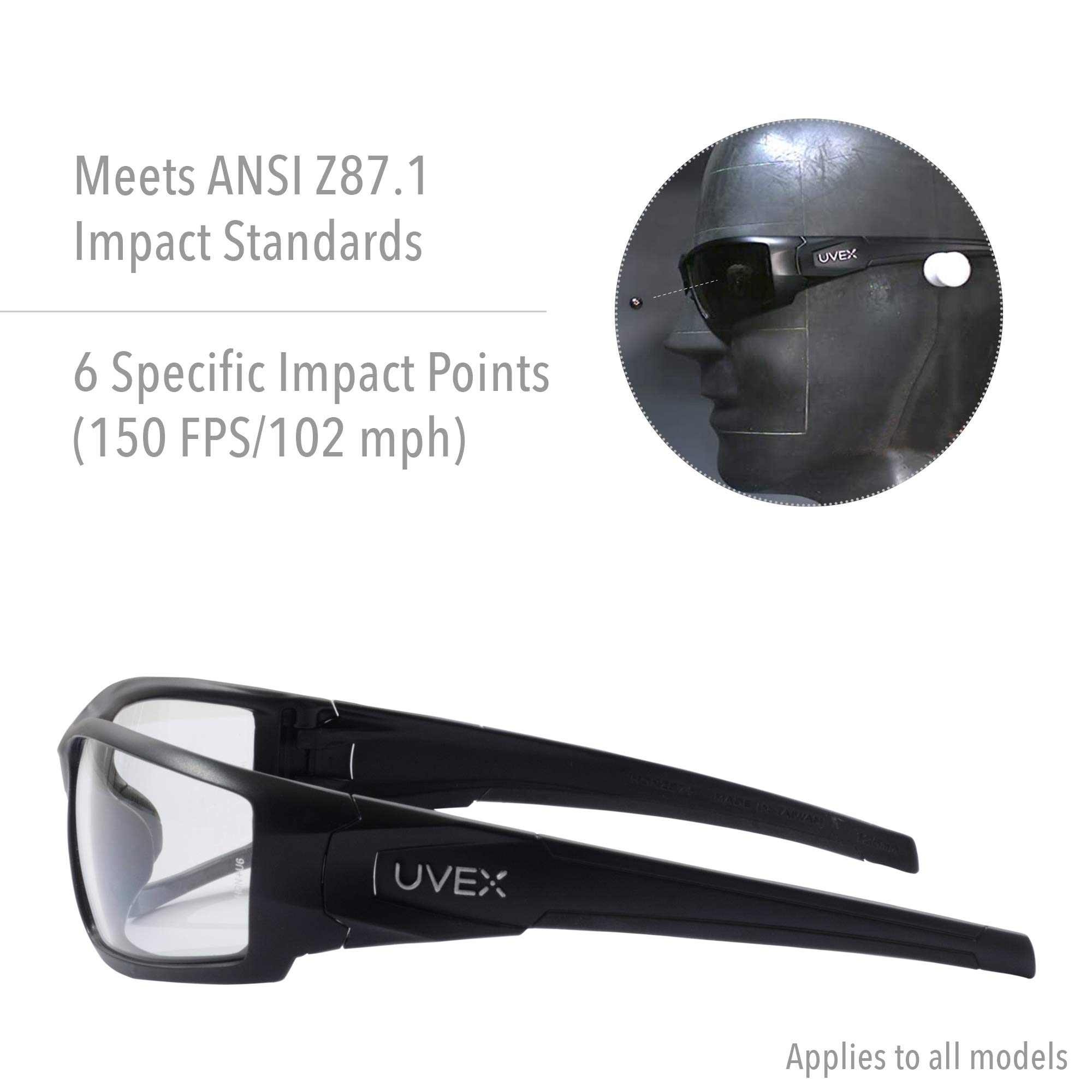 Foto 5 pulgar | Gafas De Seguridad Honeywell Hypershock S2960xp Brown Frame - Venta Internacional.