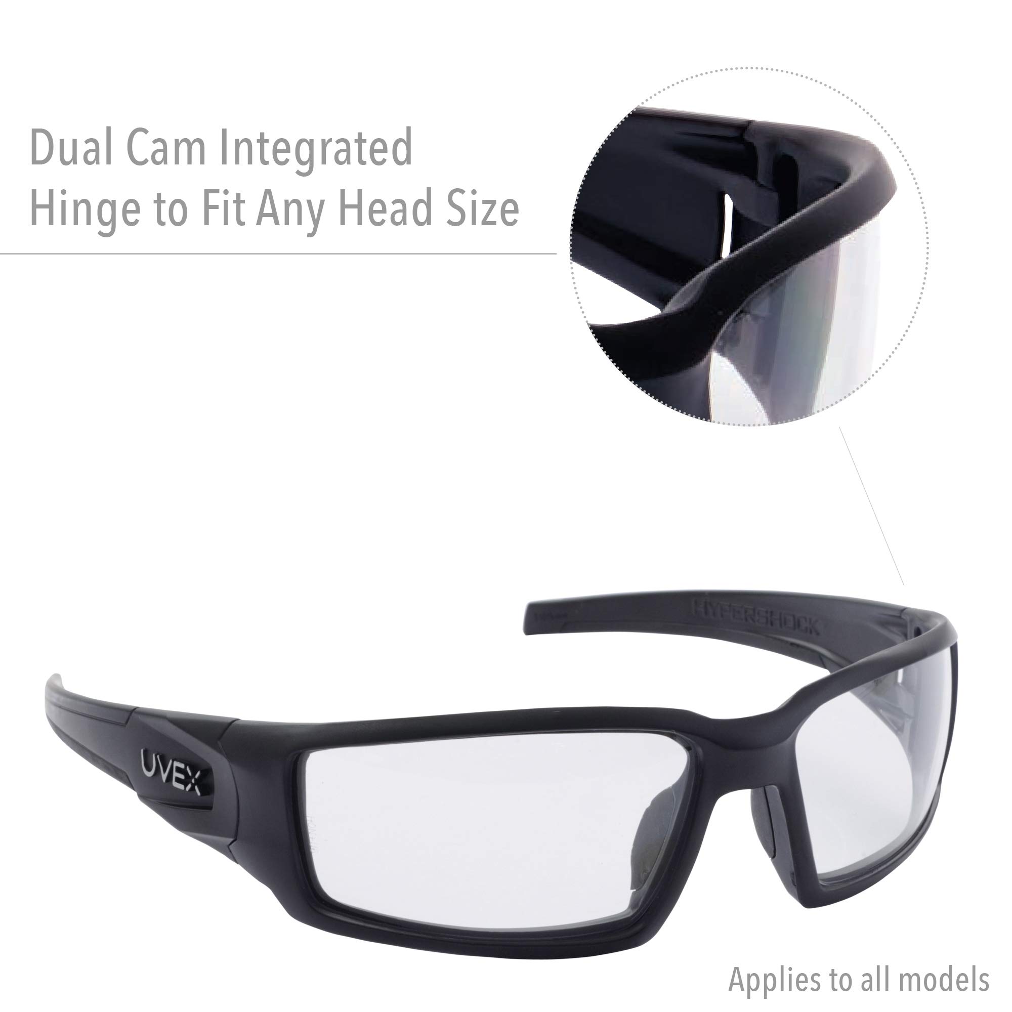 Foto 6 pulgar | Gafas De Seguridad Honeywell Hypershock S2960xp Brown Frame - Venta Internacional.