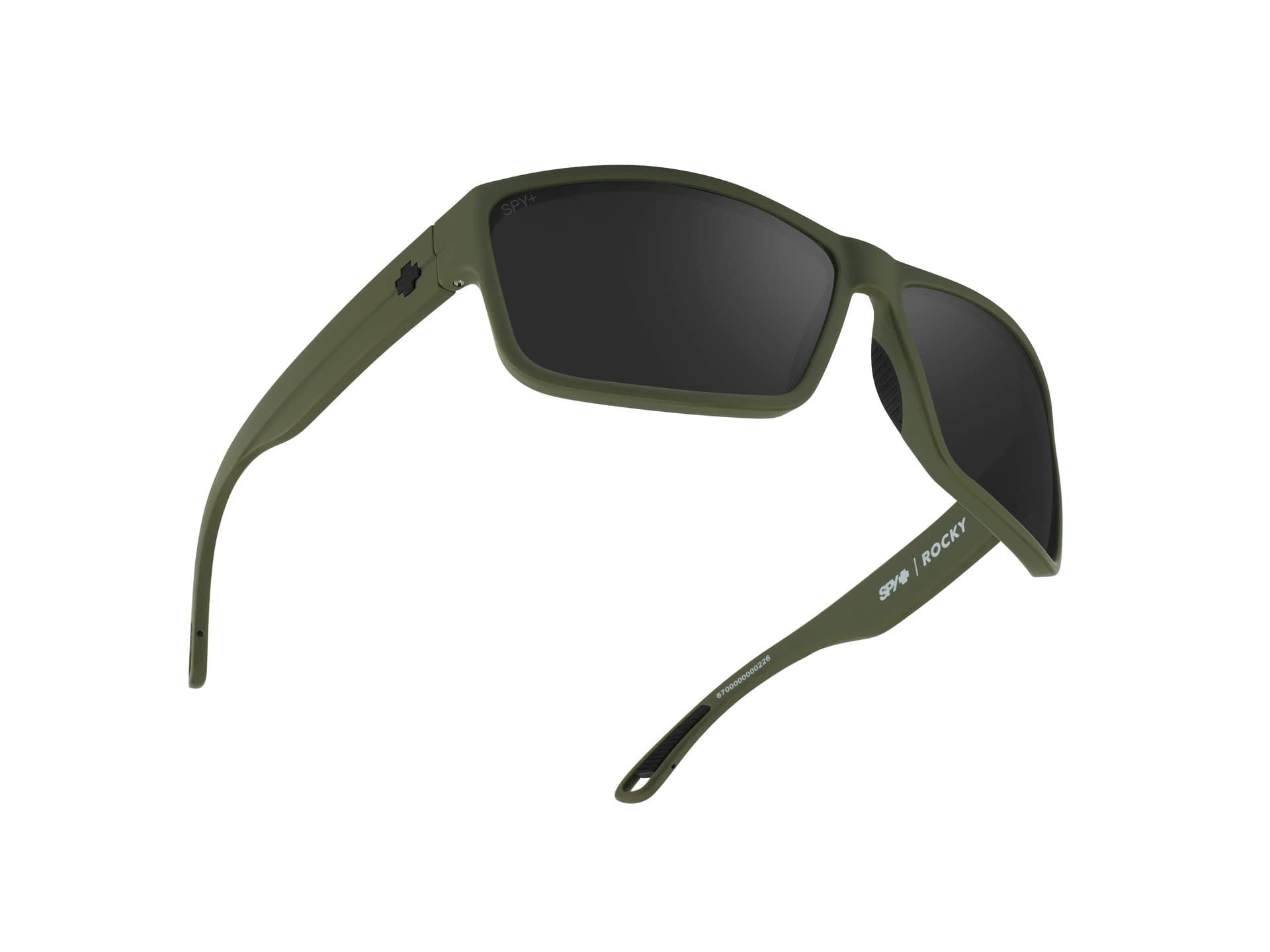 Foto 5 pulgar | Gafas De Sol Spy Rocky Matte Army Green - Happy Grey - Venta Internacional.