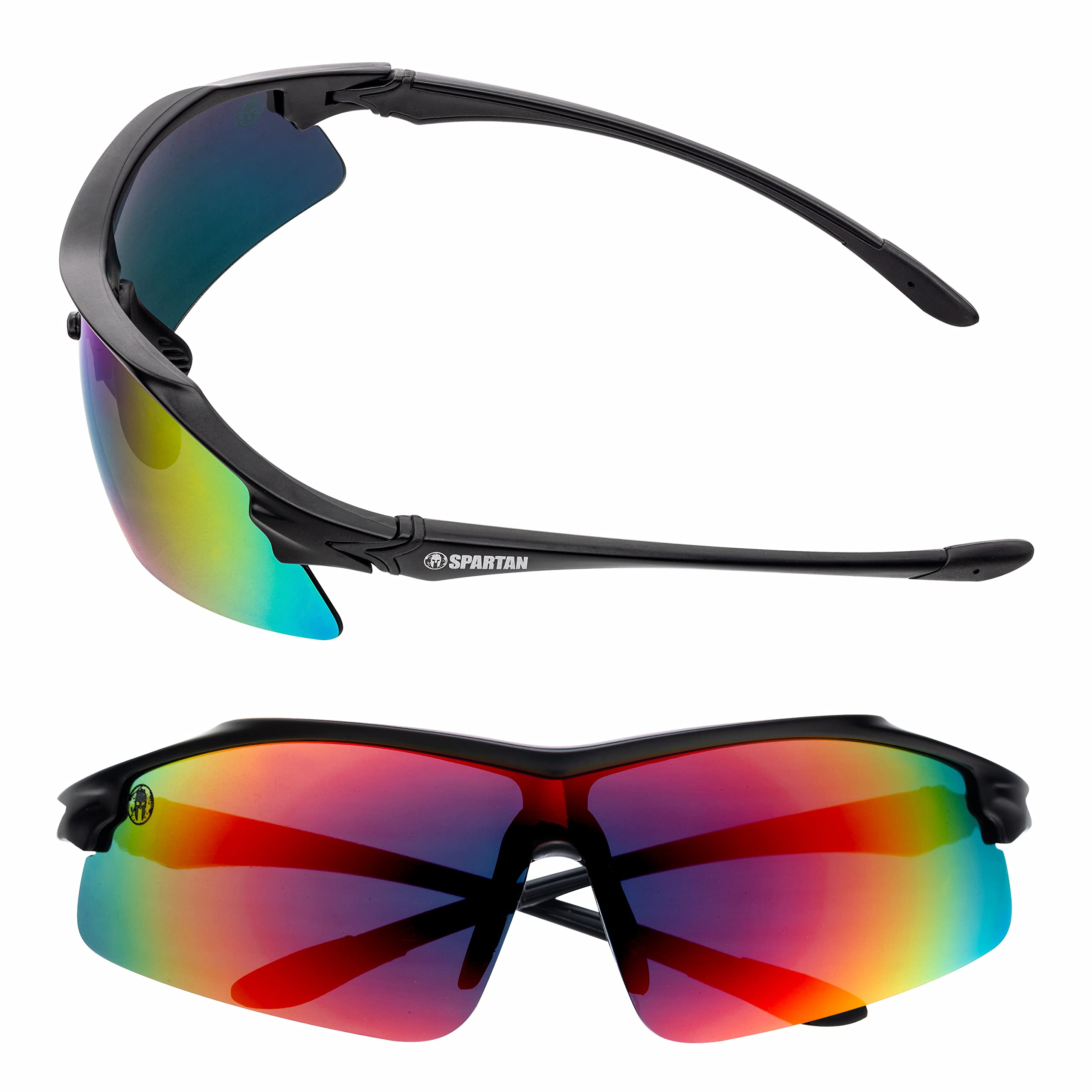 Foto 2 | Gafas De Sol Franklin Sports Spartan 1486 Blk Polarized - Venta Internacional.
