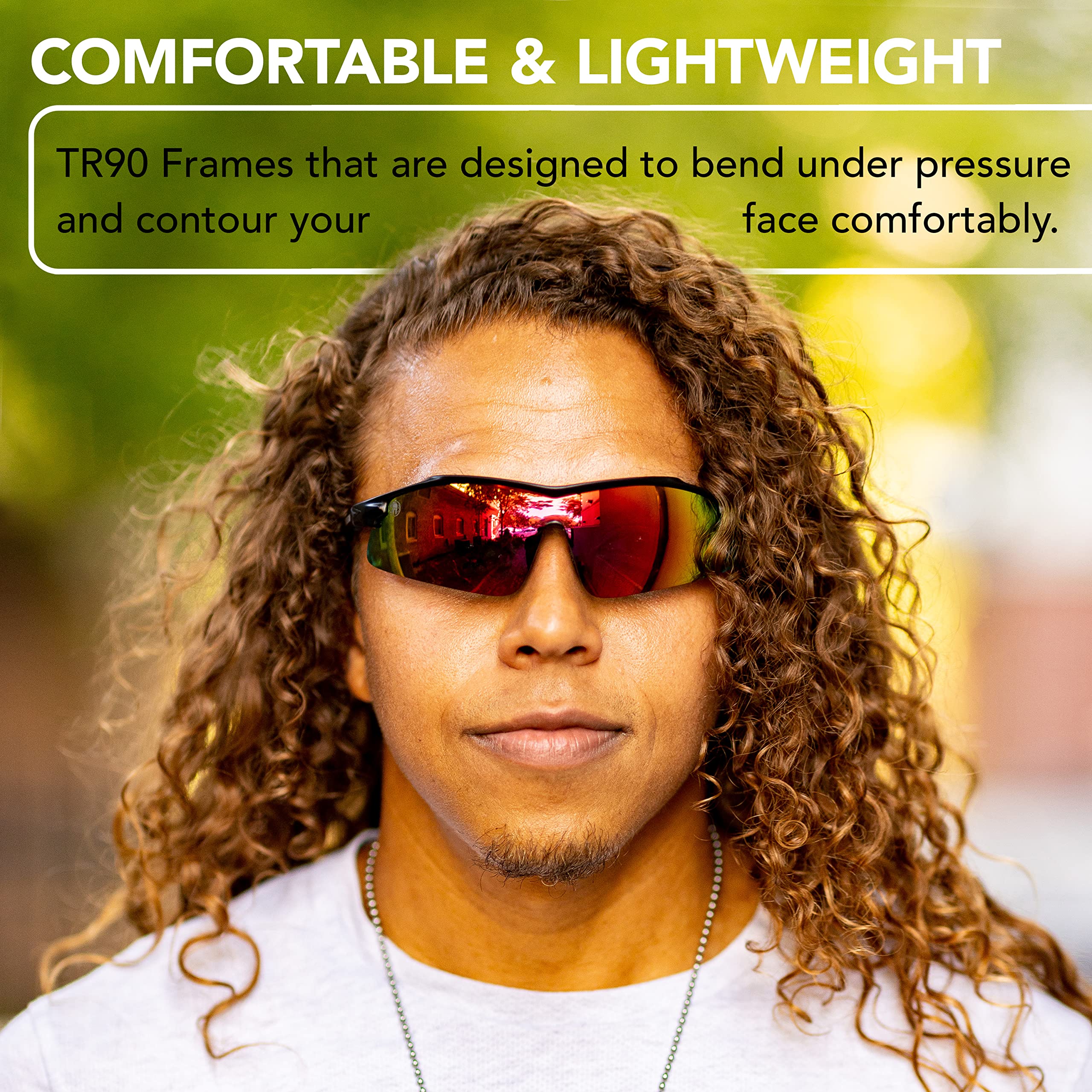 Foto 8 pulgar | Gafas De Sol Franklin Sports Spartan 1486 Blk Polarized - Venta Internacional.