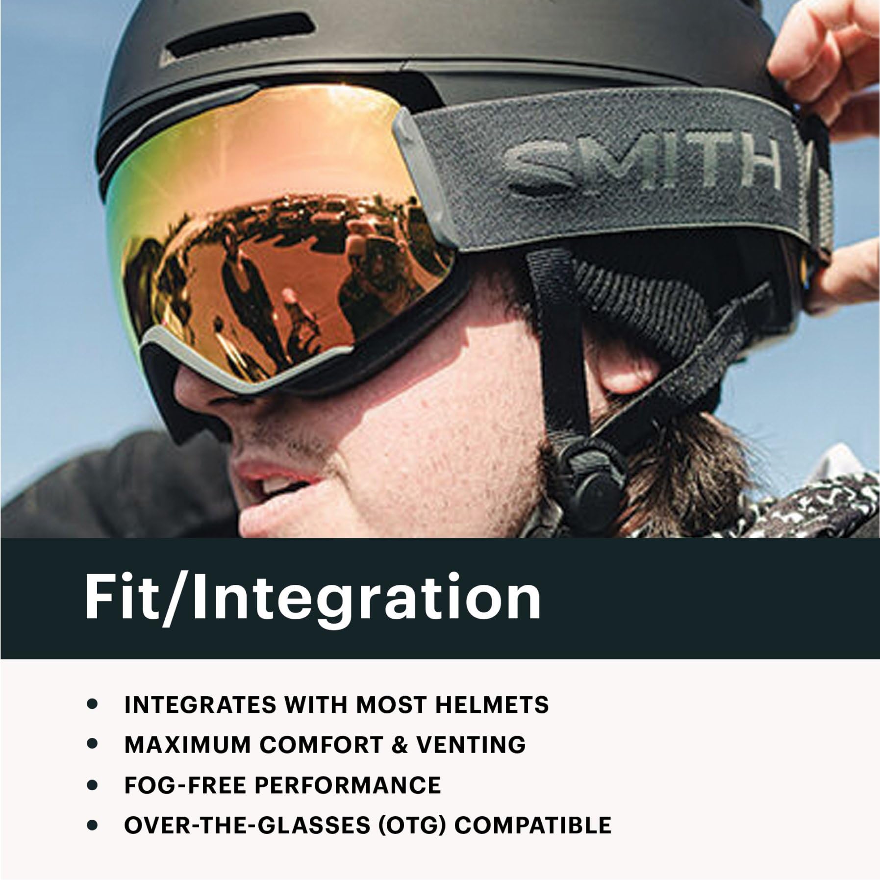 Foto 8 pulgar | Gafas De Nieve Smith 4d Mag Xl Para Adultos, Esquí Y Snowboard, Color Óxido - Venta Internacional.
