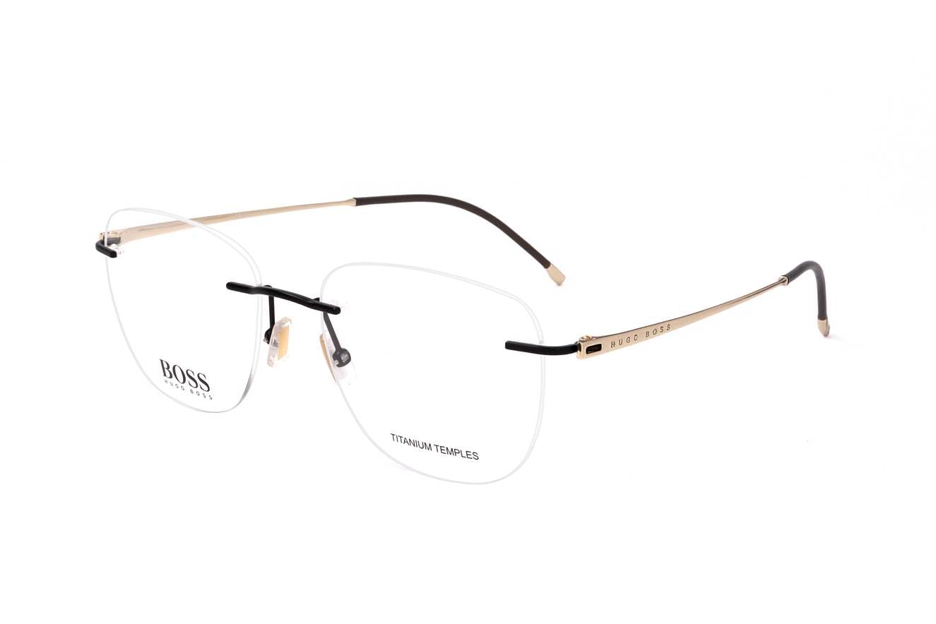 Foto 2 pulgar | Marco De Gafas Boss Hugo Boss 1266/c Negro Mate Para Hombre - Venta Internacional.