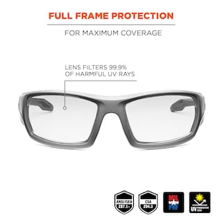 Foto 2 | Gafas De Seguridad Ergodyne Skullerz Odin Con Lentes Transparentes Antivaho - Venta Internacional.