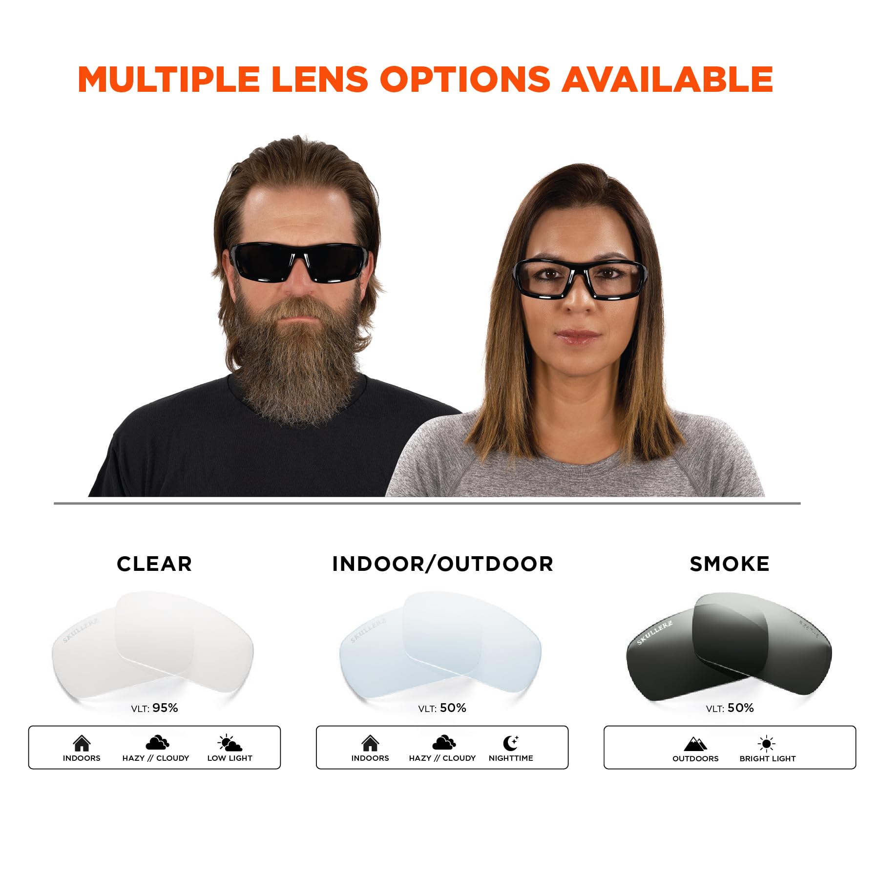 Foto 8 pulgar | Gafas De Seguridad Ergodyne Skullerz Odin Con Lentes Transparentes Antivaho - Venta Internacional.