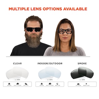 Foto 7 | Gafas De Seguridad Ergodyne Skullerz Odin Con Lentes Transparentes Antivaho - Venta Internacional.