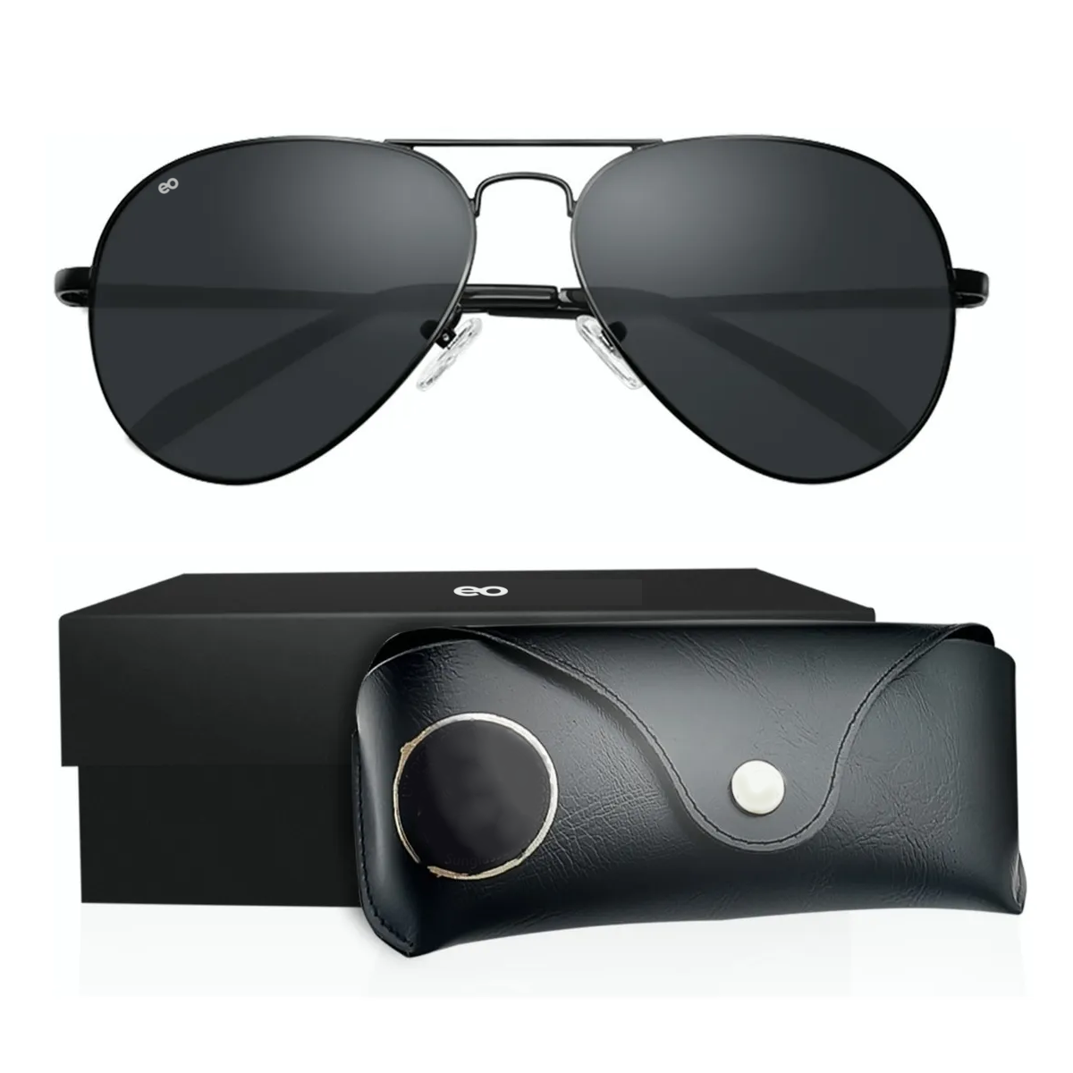 Foto 2 | Lentes De Sol Dama Polarizados Eo Safe Imports Esi-19707 Negro