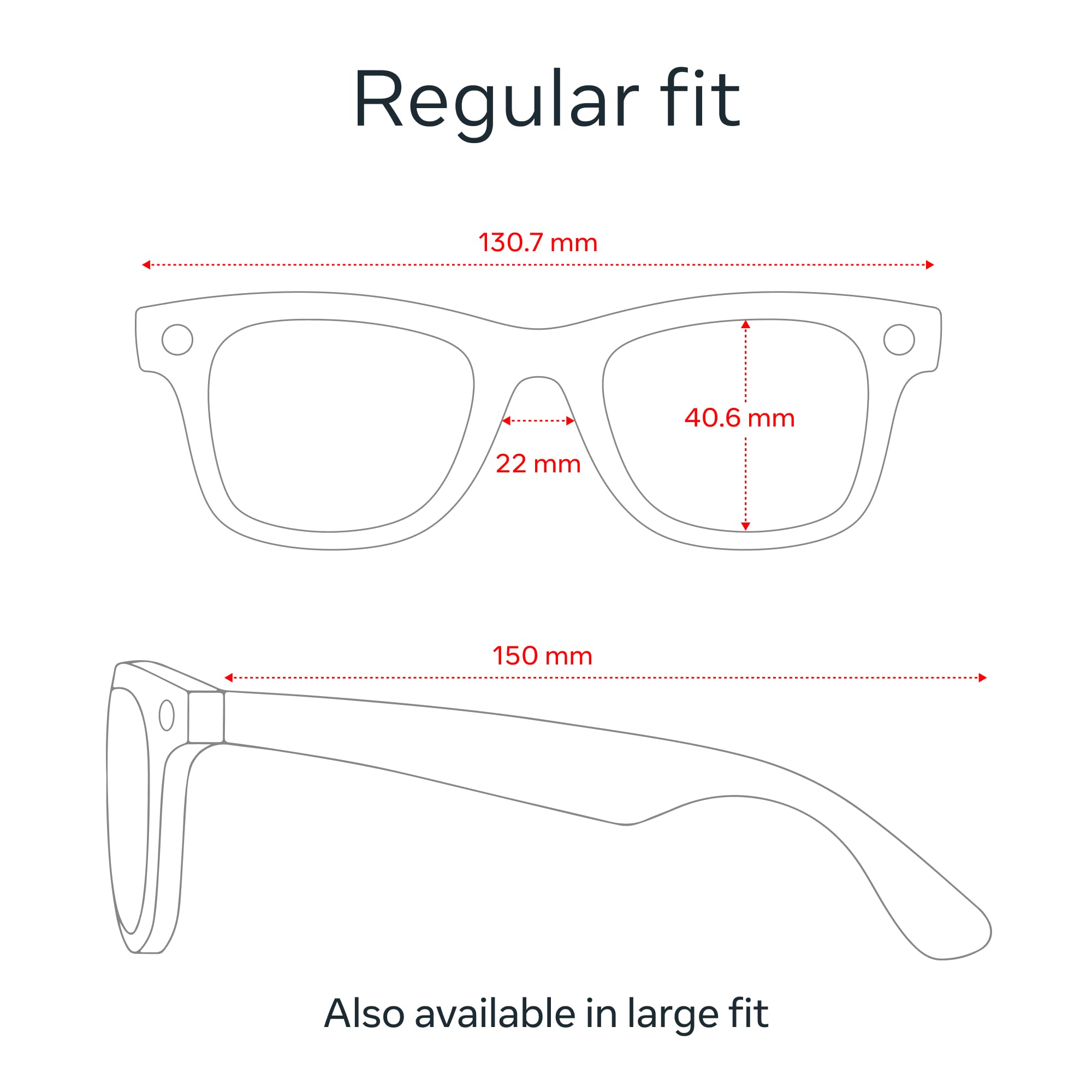Foto 5 pulgar | Gafas Inteligentes Meta Ray-ban Wayfarer, Negro Brillante/transparente - Venta Internacional.
