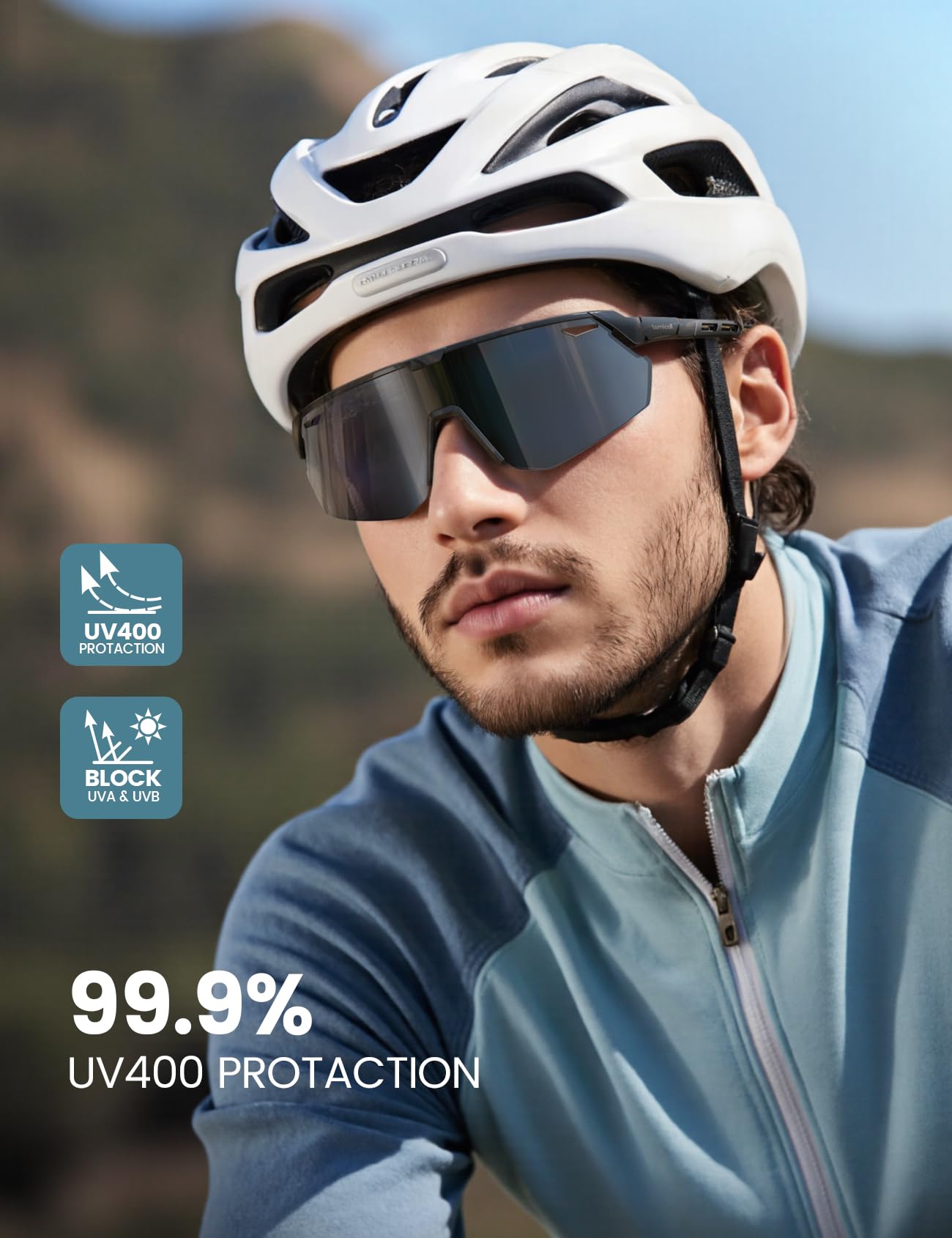 Foto 3 pulgar | Gafas De Sol Lamicall Polarized Sports Uv400 Para Hombre Y Mujer - Venta Internacional.