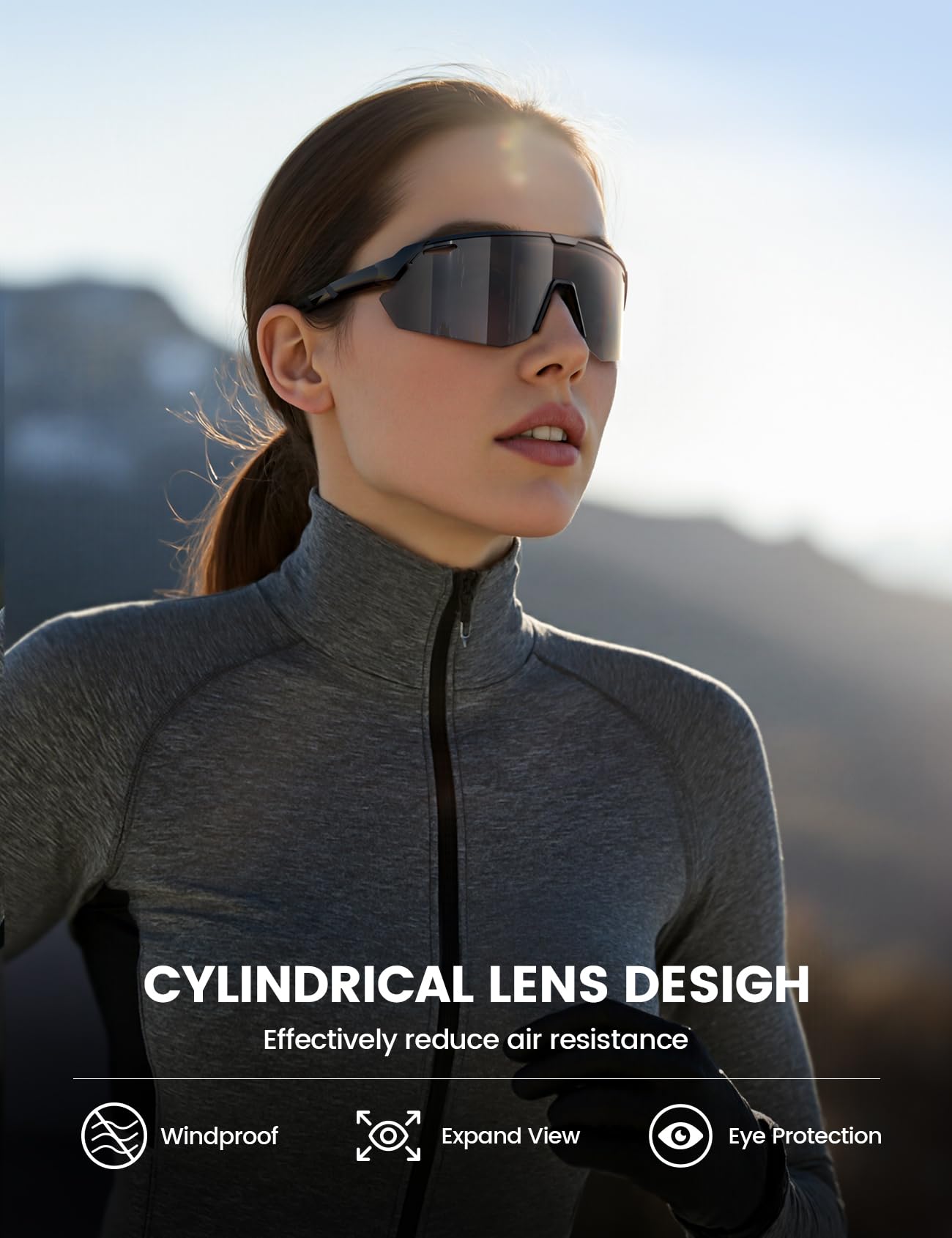 Foto 5 pulgar | Gafas De Sol Lamicall Polarized Sports Uv400 Para Hombre Y Mujer - Venta Internacional.