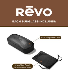 Foto 3 | Gafas De Sol Revo Descend A Lentes Polarizadas Sin Montura Estilo Aviator - Venta Internacional.