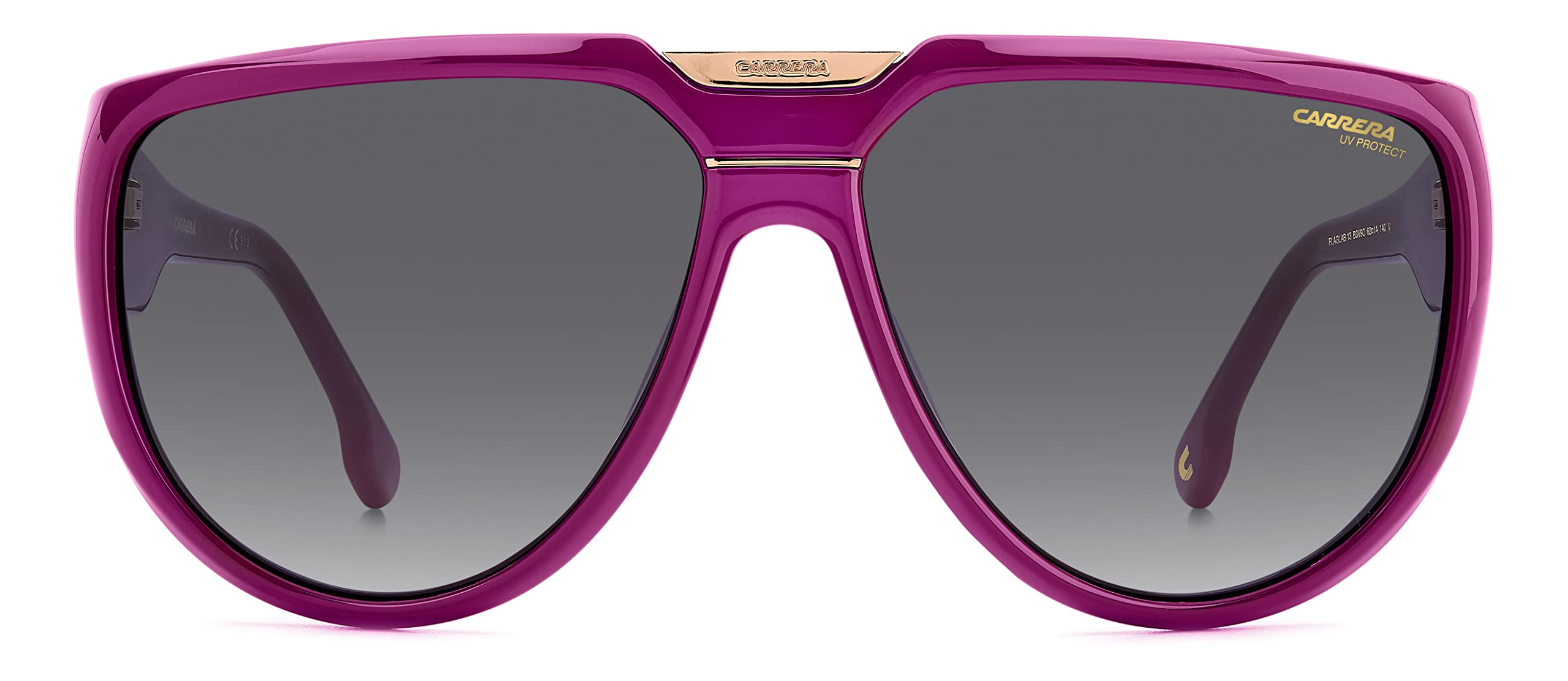 Foto 2 pulgar | Gafas De Sol Carrera Flaglab 13 B3v Lila/gris Sombreadas 62mm - Venta Internacional.