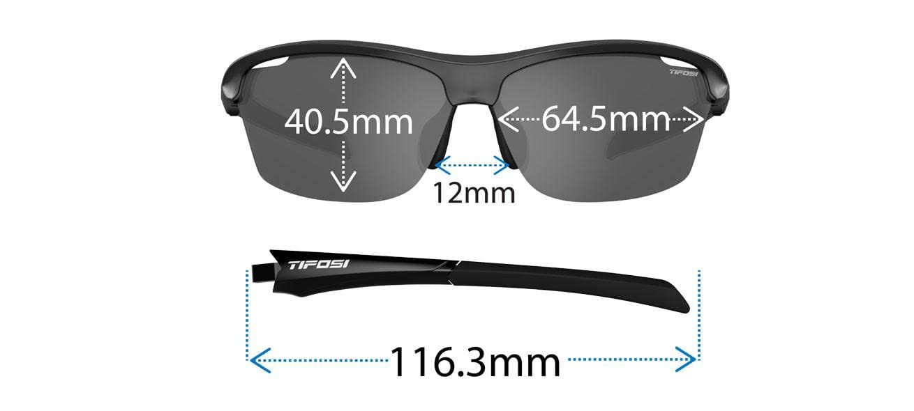 Foto 5 pulgar | Gafas De Sol Tifosi Intense Gloss Negro/silver Mirror Smoke - Venta Internacional.