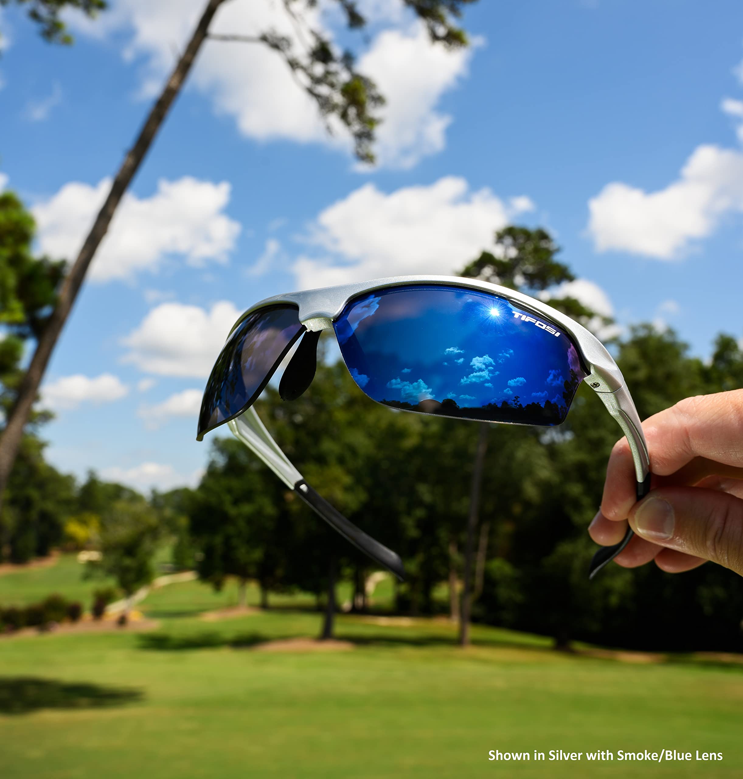 Foto 7 pulgar | Gafas De Sol Tifosi Intense Gloss Negro/silver Mirror Smoke - Venta Internacional.