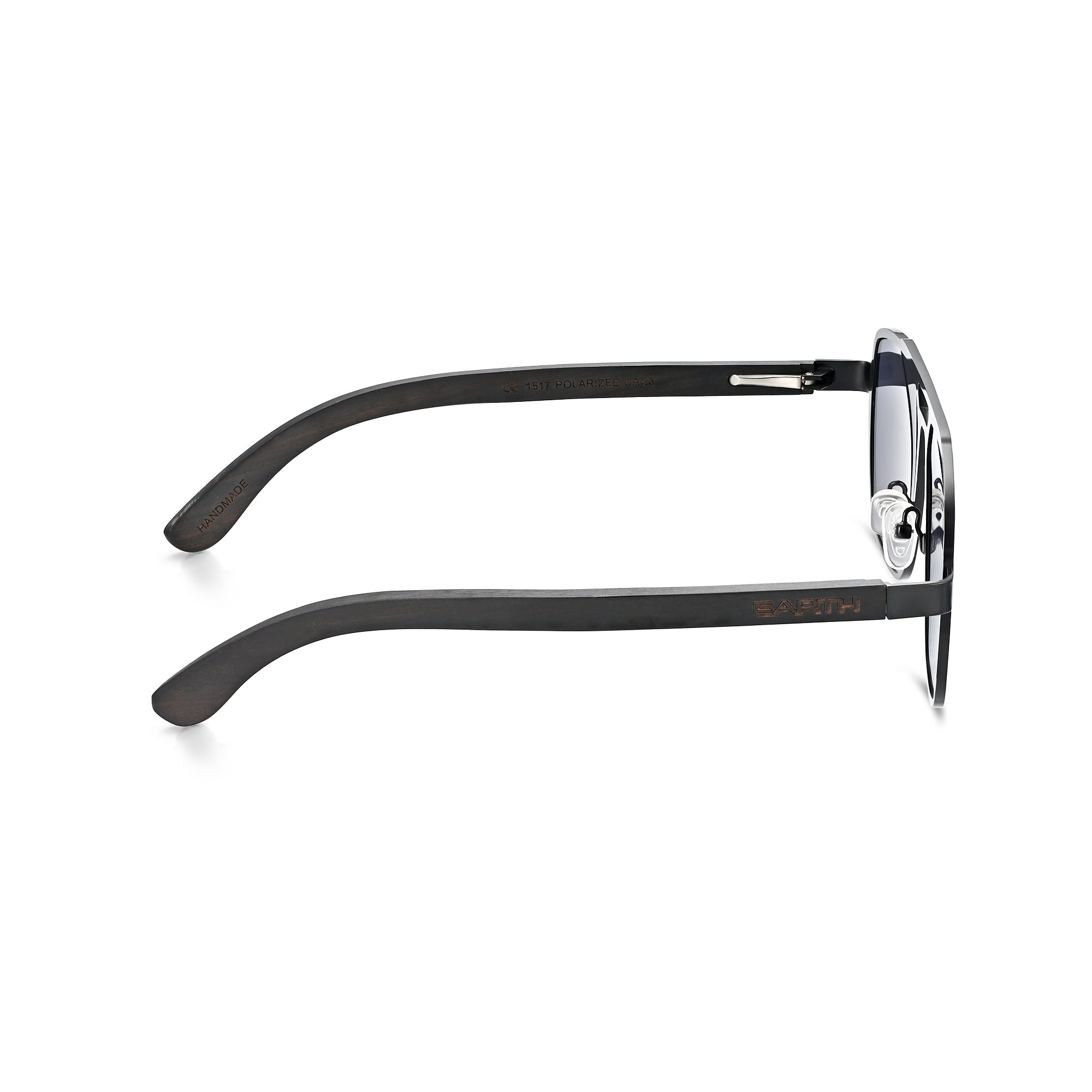 Foto 5 pulgar | Gafas De Sol Earth Wood Avila Polarizadas Marrón Oscuro/negro - Venta Internacional.