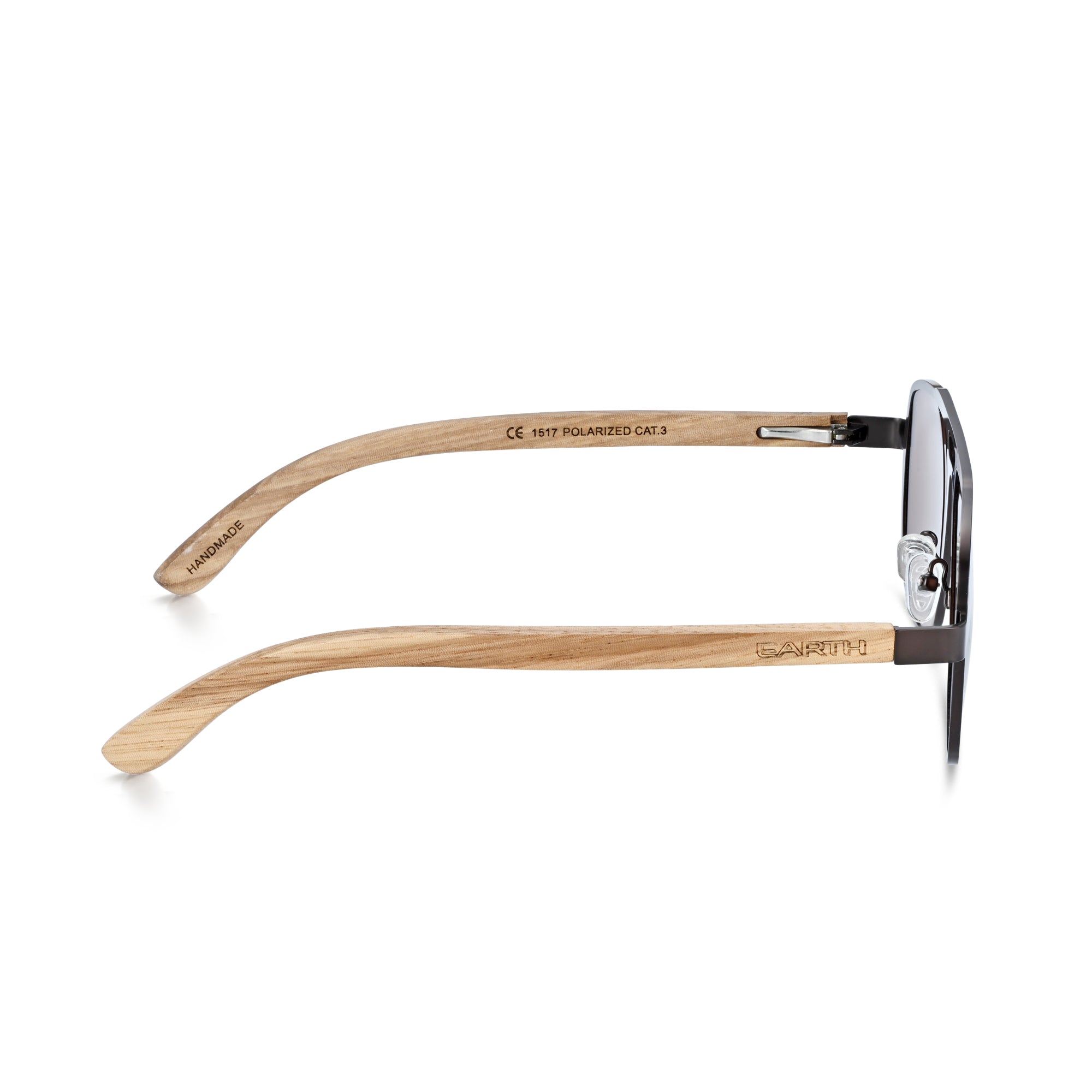 Foto 7 | Gafas De Sol Earth Wood Avila Polarizadas Marrón Oscuro/negro - Venta Internacional.
