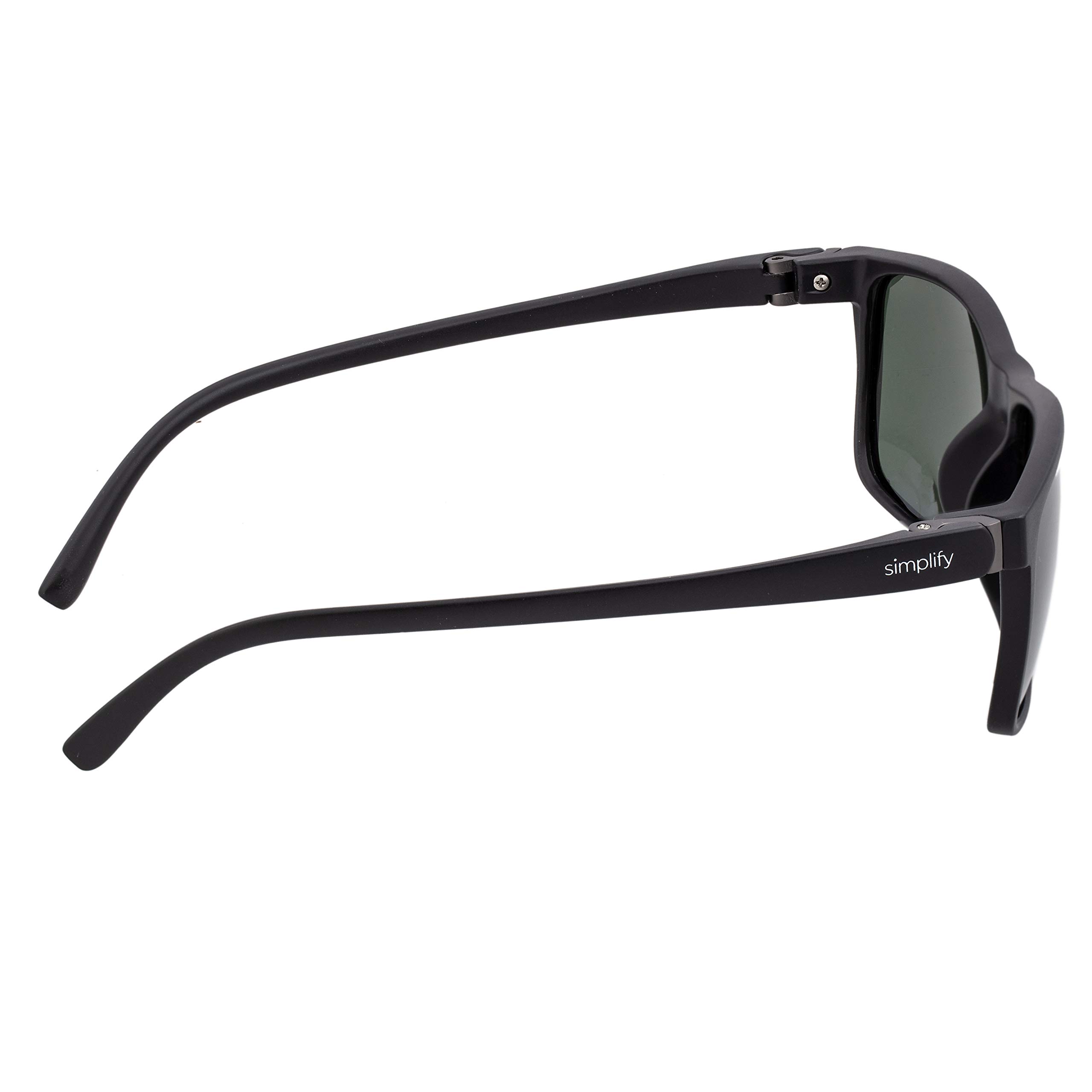 Foto 4 pulgar | Gafas De Sol Unisex Ssu123-sl Simplify Ellis Con Revestimiento De Espejo Wayfarer - Venta Internacional.